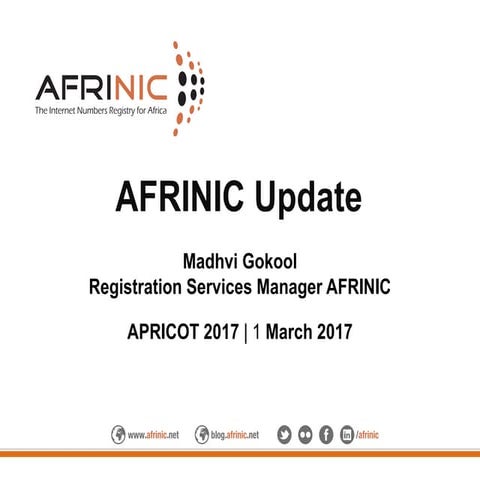 AFRINIC Update