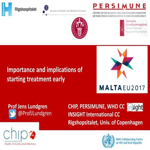 Importance and implication of starting HIV treatment early