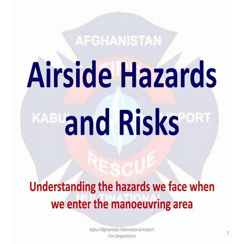 Airside Hazards And Risks
