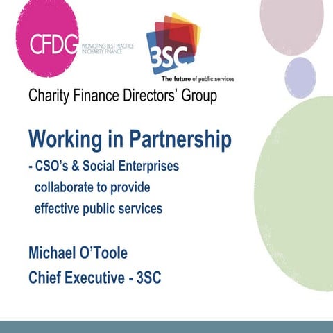PDF Collaborative Working for Civil Society Organisations, Michael O[Toole, 3SC