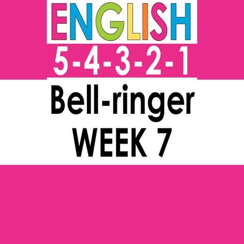 HOMEWORK Need a quick homework activity? Assign the double-sided ...