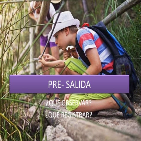Pre  salida C° LLao-Llao
