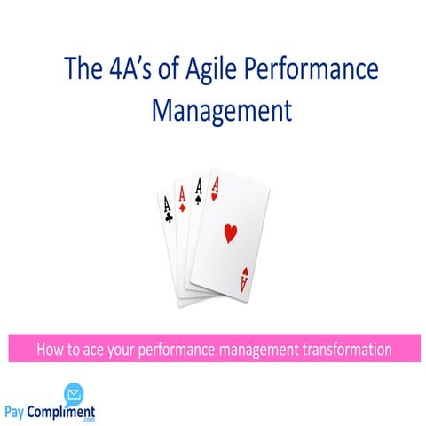 So you've thrown out Annual Performance Reviews - now what?