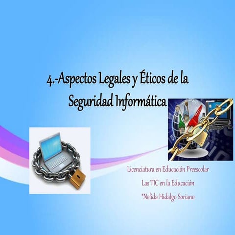 4 aspectos legales y éticos de la seguridad informática