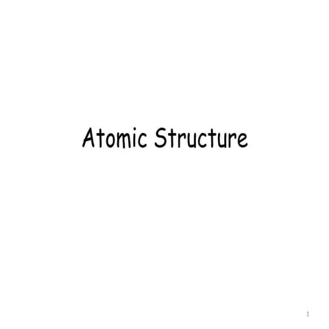 4 atomic structure