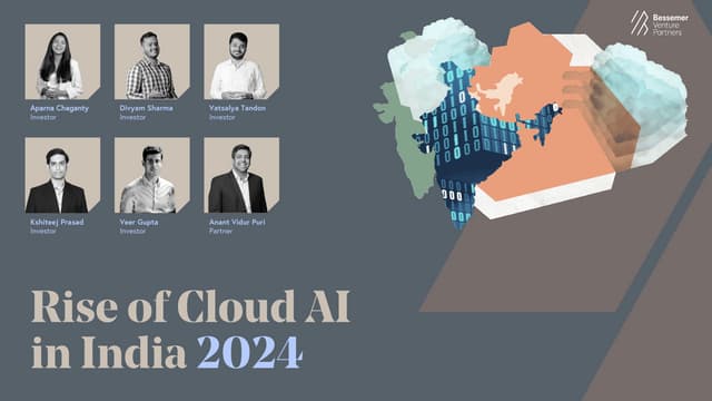The Rise of Cloud AI in India 2024 - Bessemer Venture Partners