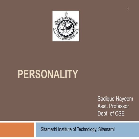 Personality