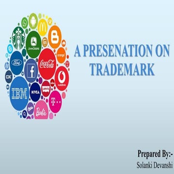 Presentation on Trademark