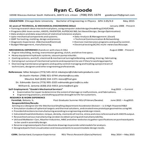Ryan Goode Resume all new(2page) | DOCX