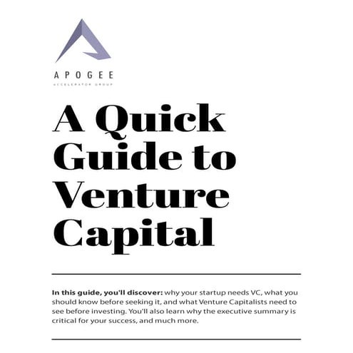 Introduction to Venture Capital and Private Equity | PDF