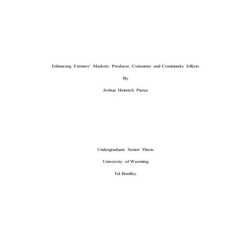 Full Draft-Enhancing Farmers' Markets