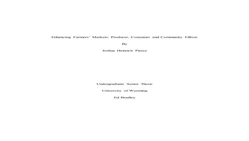 Full Draft-Enhancing Farmers' Markets