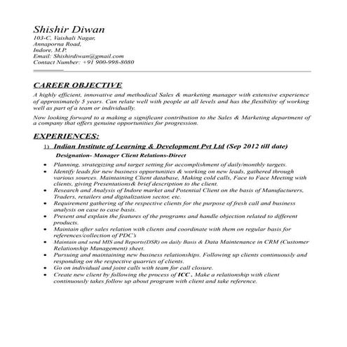 SD Resume
