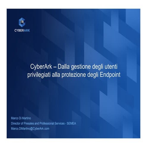 Presentazione-CyberArk-MDM-v3