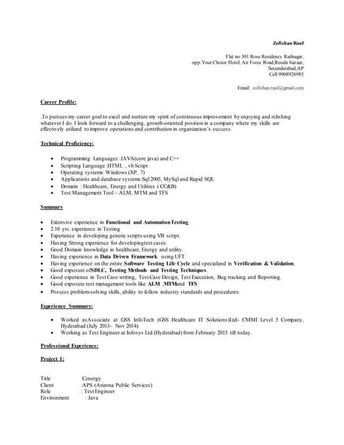 Zofishan_Resume