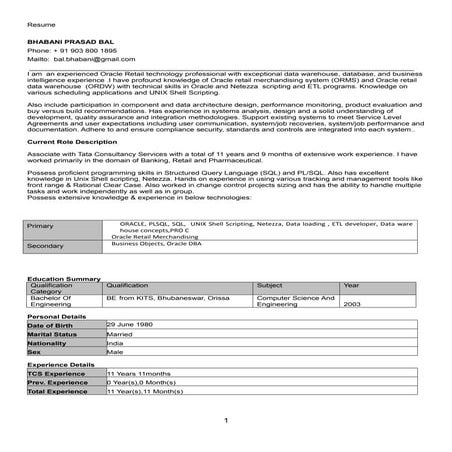 Bhabani_Bal -RMS_DWH