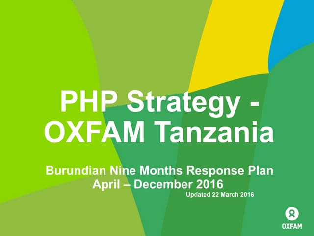 PHP Strategy presentation.