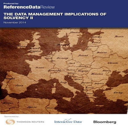 Special Report: Data Management Implications Of Solvency II