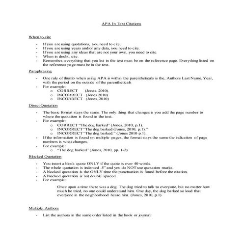 APA Style for Literature reviews | PPTX