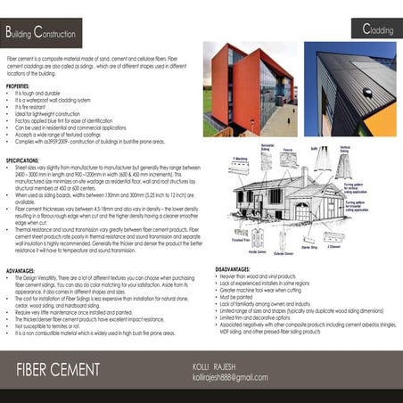 fibre cement cladding