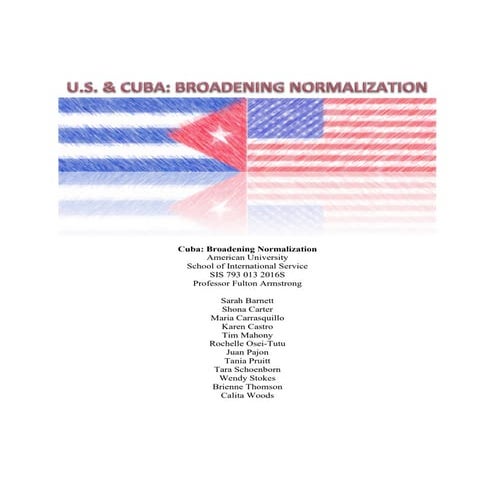 Cuba Broadening Normalization