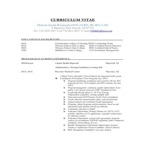 DNP CV Debbie | DOCX