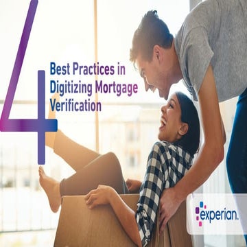 4 best practices in digitizing mortgage verification