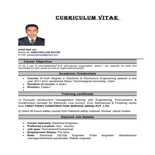 asif cv aijade new 2014 December
