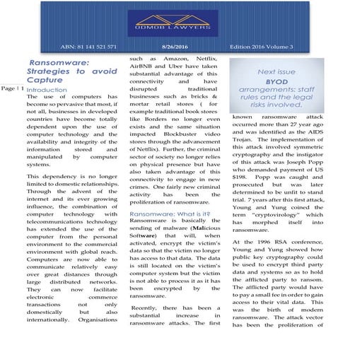 ODMOB Ransomware newsletter final