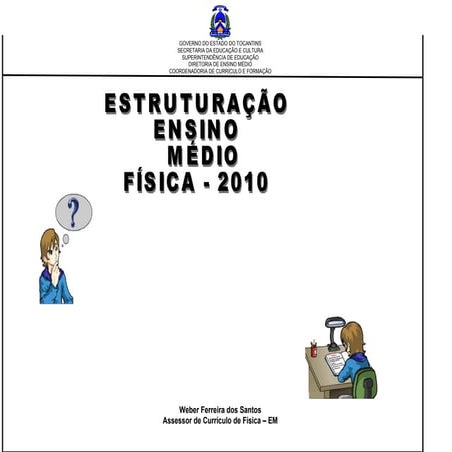 Plano anual de Fisica ensino medio 1° ano | DOCX