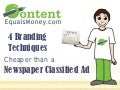 4 Branding Techniques Cheaper than a Newspaper Classified Ad