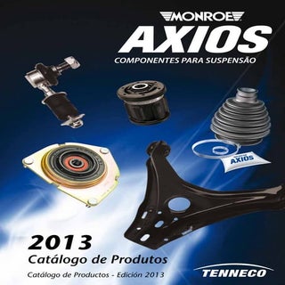 CATÁLOGO MONROE AXIOS LINHA SUSPENÇÃO