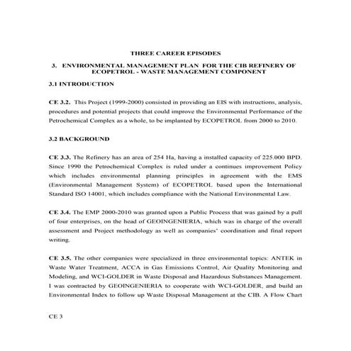 EMP for 220,000 BPD Oil Refinery