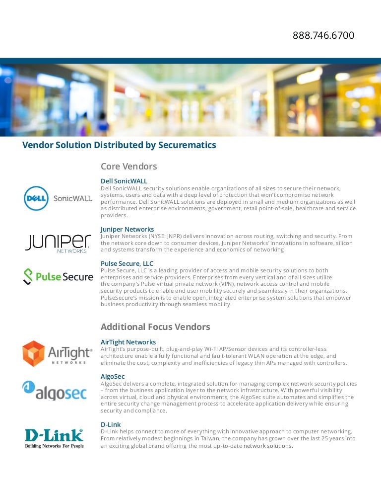 securematics_vendor_line_card 2015