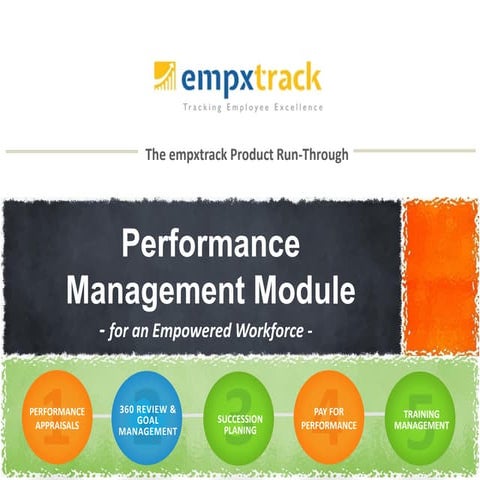 EmpXtrack's Performance Management System - Datasheet
