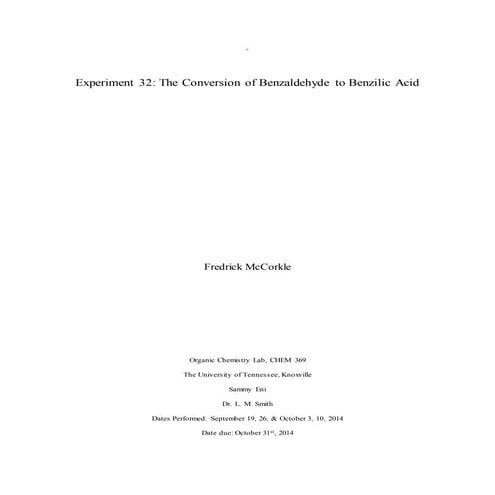 Experiment 32 formal report