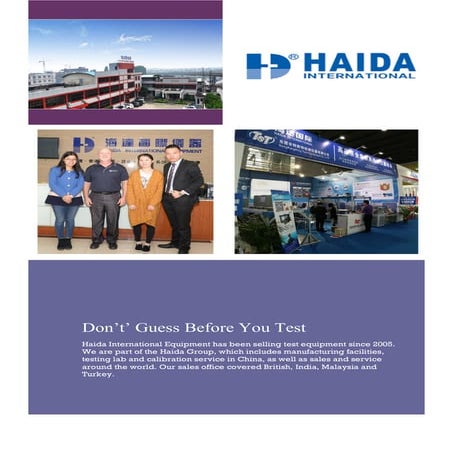 Haida Company Profile