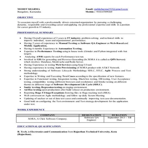mohit's-resume