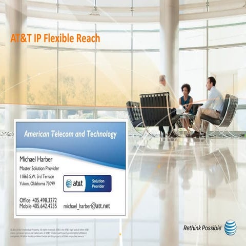 AT&T IP Flexible Reach Customer Presentation 