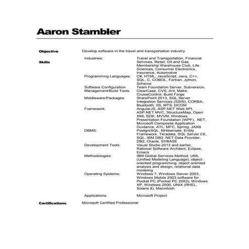 StamblerAaronExternalResumeWithoutAddress