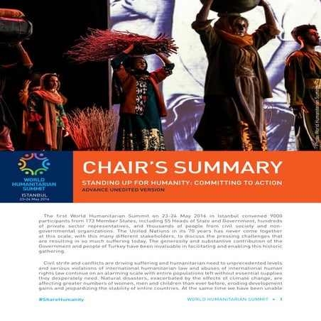 Chair's Summary