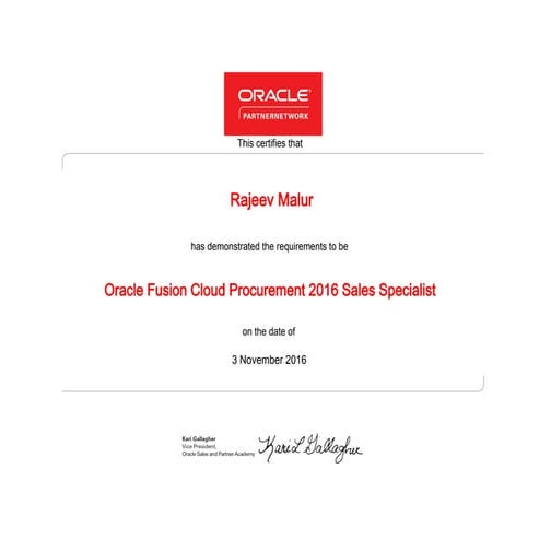 Oracle Fusion Procurement implementation guide | PDF