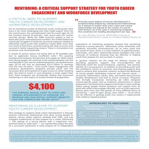 MENTOR Workforce Development