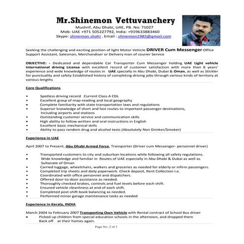 Resume Shinemon