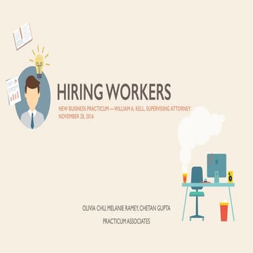 Hiring Regulation for Startups
