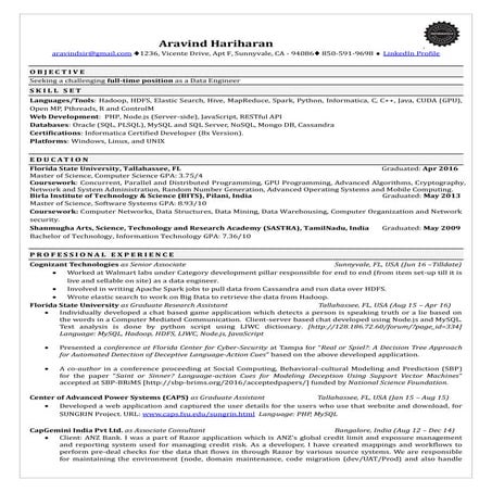 Aravind_Resume