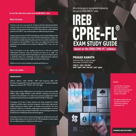 IREB BOOK COVER - Front and Back