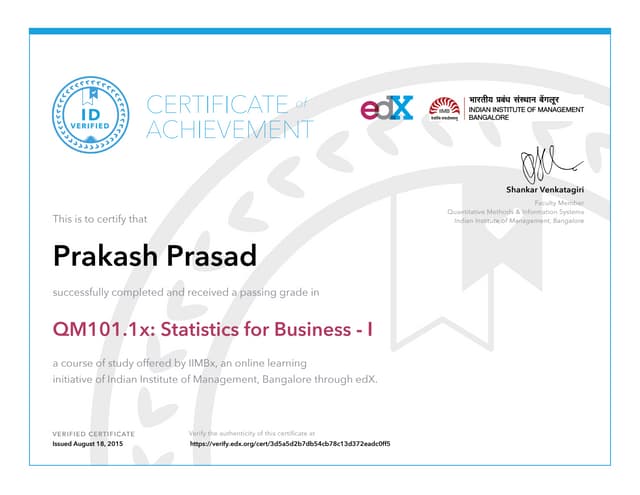 Certificate-IIMBx_Statistics-I