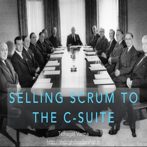 Selling Scrum to the C-Suite