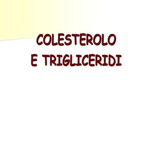 4colesterolo tg